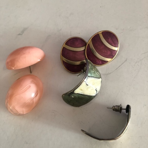 Gold and Purple Earrings Collection - Picture 7 of 16